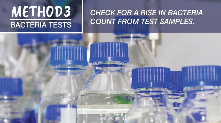 Method 3 - Bacteria Tests