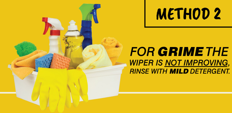 Method 2 - Rinse With Mild Detergent