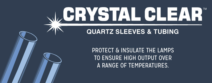 Crystal Clear Quartz Sleeves