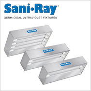 SaniRay Germicidal Ultraviolet Fixtures for Disinfecting Air & Surfaces