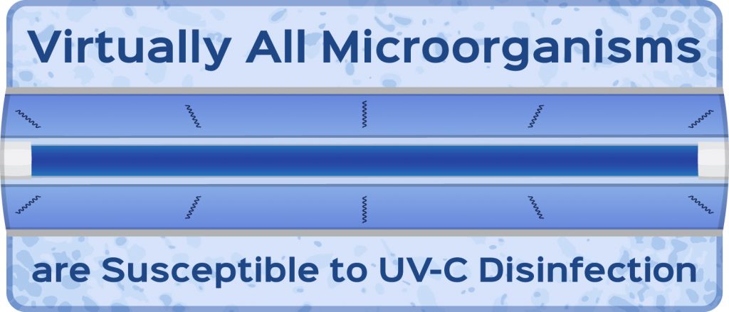 Virtually All Microorganisms are Susceptible to UV-C Disinfection