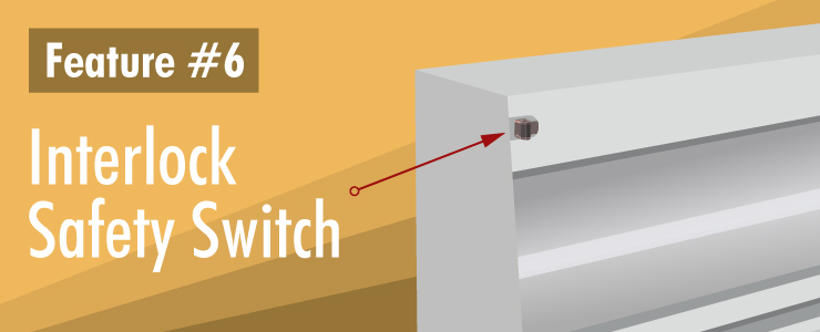 Interlock Safety Switch Protects Personnel from Ultraviolet Exposure