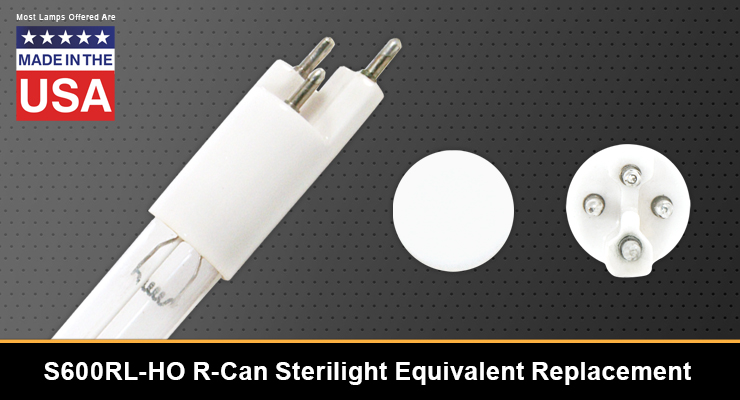 R-Can Sterilight S600RL-HO Equivalent Replacement UV-C Lamp