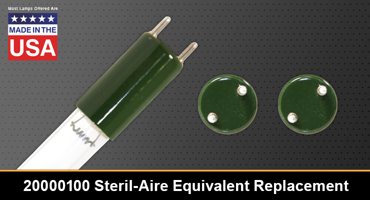 20000100 Steril-Aire Equivalent Replacement UV-C Lamp
