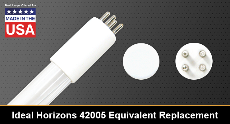 Ideal Horizons 42005 Equivalent Replacement UV-C Lamp
