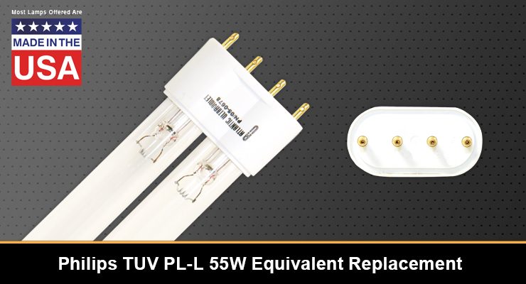 Equivalent Replacement for the Philips TUV PL-L 55W UV-C Lamp