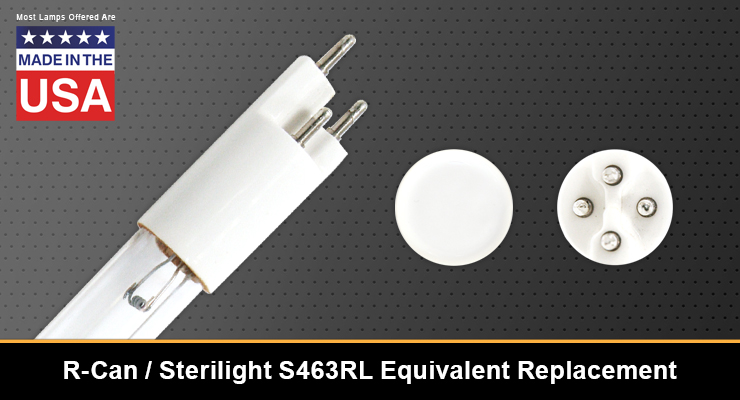 R-Can / Sterilight S463RL Equivalent Replacement UV-C Lamp