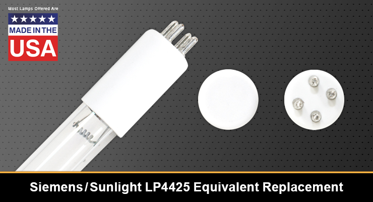 Siemens / Sunlight LP4425 Equivalent Replacement UV-C Lamp