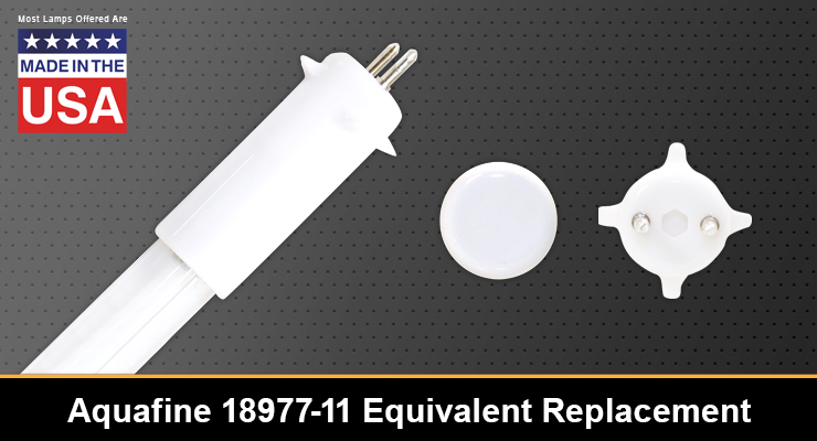 Aquafine 1897711 Equivalent Replacement UV-C Lamp