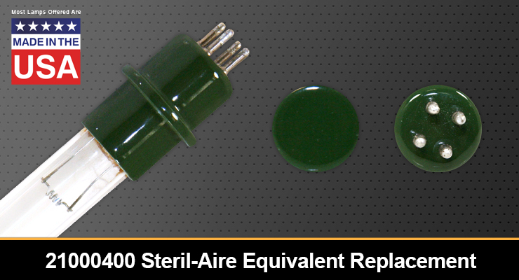 21000400 Steril-Aire Equivalent Replacement UV-C Lamp