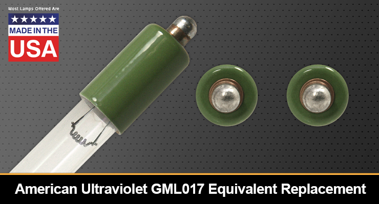 American Ultraviolet GML017 Equivalent Replacement UV-C Lamp