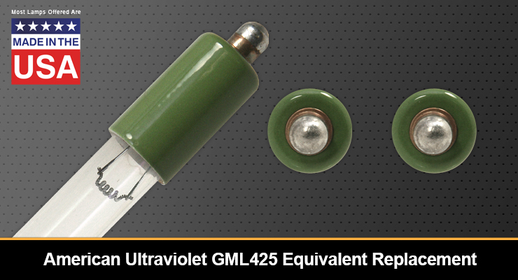 American Ultraviolet GML425 Equivalent Replacement UV-C Lamp