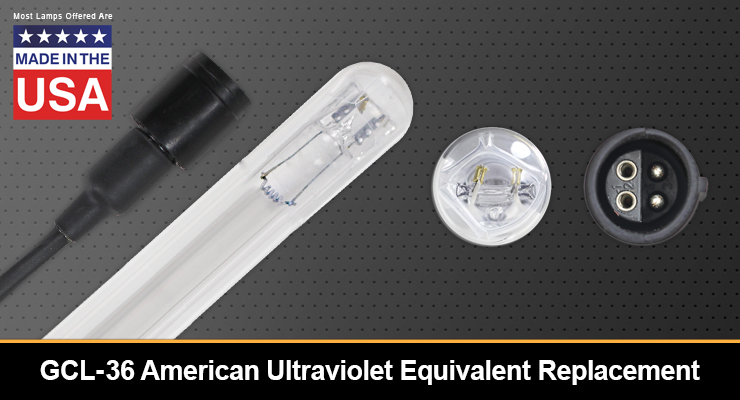 GCL-36 American Ultraviolet Equivalent Replacement UV-C Lamp