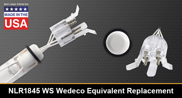 NLR1845 WS Wedeco Equivalent Replacement UV-C Lamp