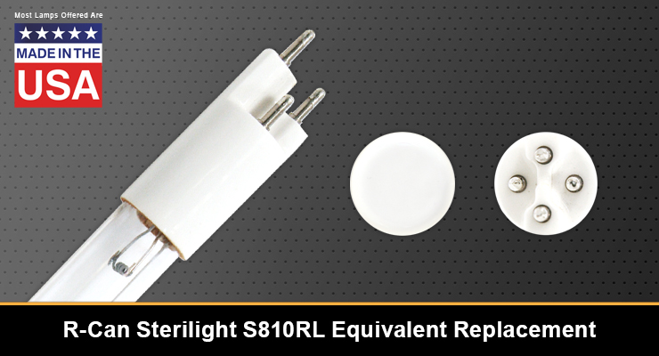 R-Can Sterilight S810RL Equivalent Replacement UV-C Lamp
