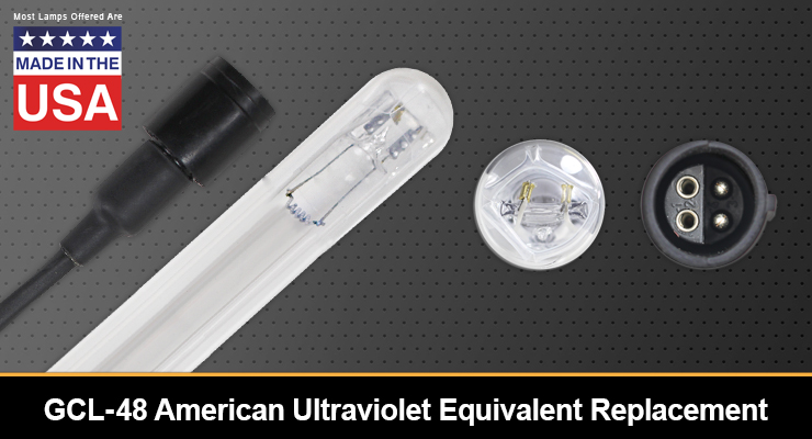 GCL-48 American Ultraviolet Equivalent Replacement UV-C Lamp
