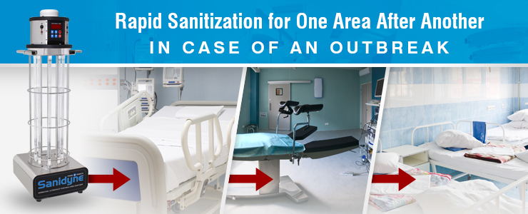 Rapid Sanitization for One Area After Another