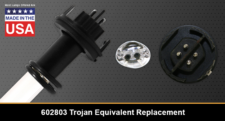 Trojan 602803 Equivalent Replacement UV-C Lamp