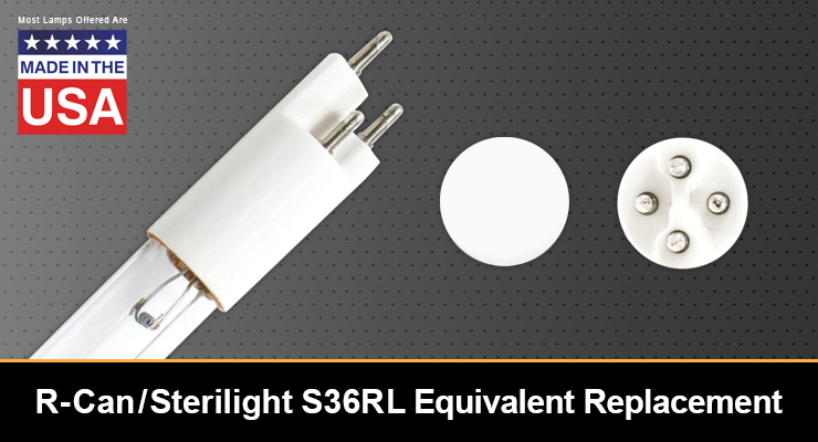 R-Can Sterilight S36RL Equivalent Replacement UV-C Lamp