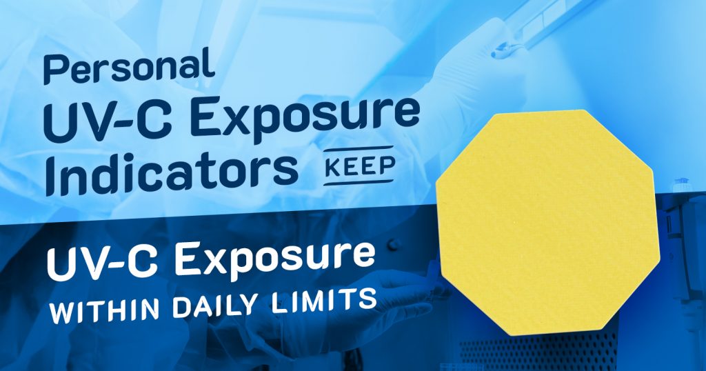 Personal UV-C Exposure Indicators Keep UV-C Exposure Within Daily Limits