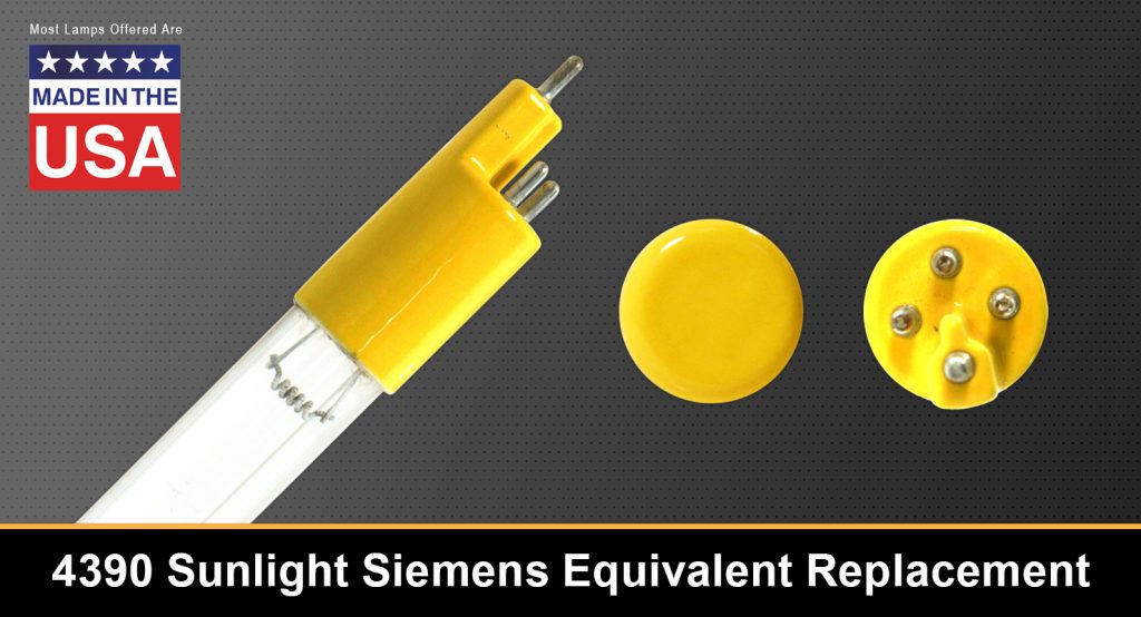 4390 Sunlight Siemens Equivalent Replacement UV-C Lamp