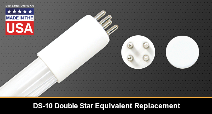 DS-10 Double Star Equivalent Replacement UV-C Lamp
