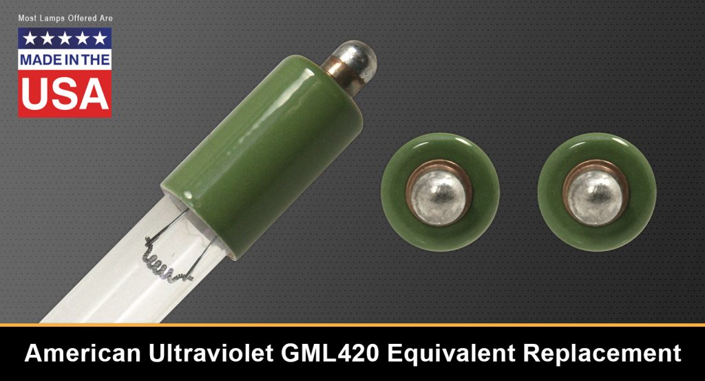 American Ultraviolet GML420 Equivalent Replacement UV-C Lamp