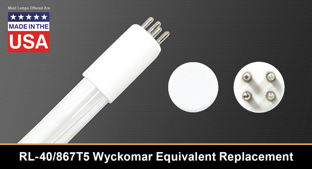 RL-40/867T5 Wyckomar Equivalent Replacement UV-C Lamp