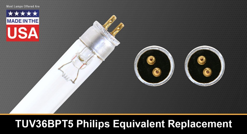 TUV36BPT5 Philips Equivalent Replacement UV-C Lamp