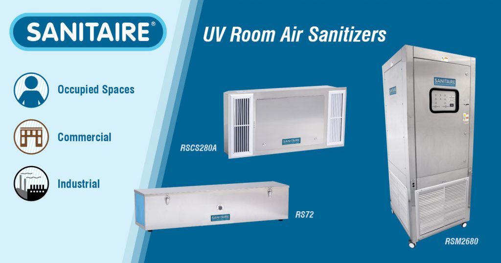 Sanitaire Ultraviolet Room Air Sanitizers