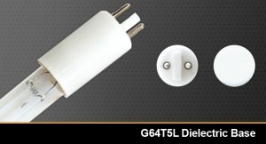 Germicidal Ultraviolet Lamp G64T5L Dielectric Base