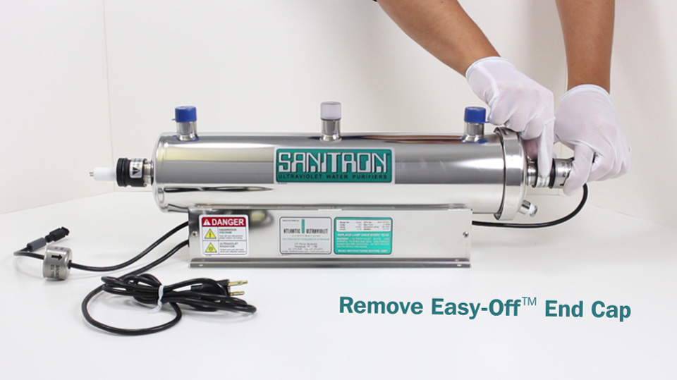 Sanitron Ultraviolet Water Purifier lamp change Step 5