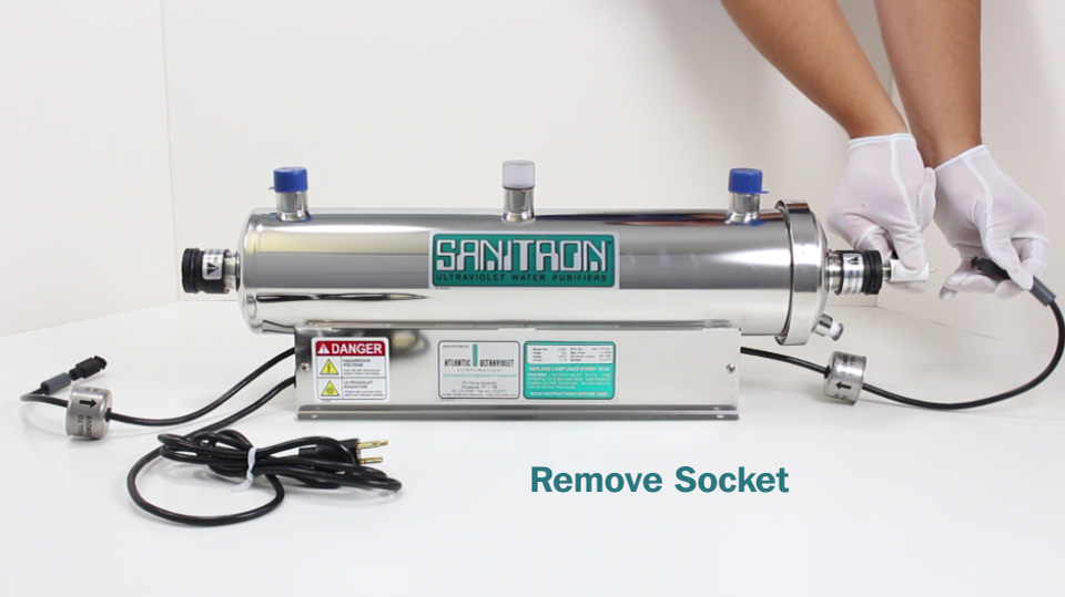 Sanitron Ultraviolet Water Purifier lamp change Step 7