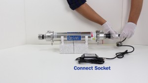 Bio-Logic UV Water Purifier Connect Socket to Lamp