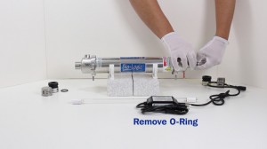 Bio-Logic UV Water Purifier Remove O-Ring from Quartz Sleeve