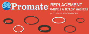 Promote Replacment O-Ring and Teflon Washer