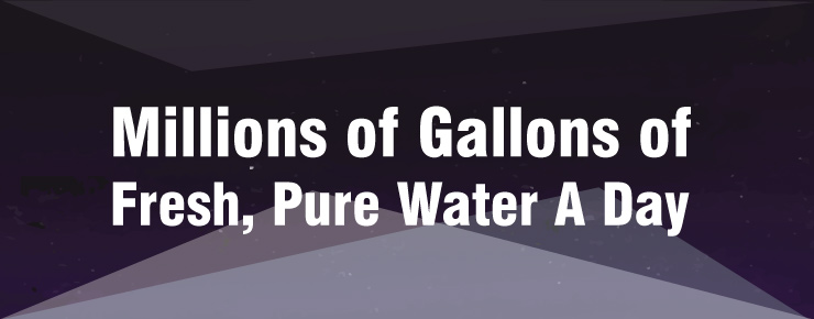 Millions of Gallons of Fresh Pure Water A Day Achieved With Megatron UV Water Modular Models
