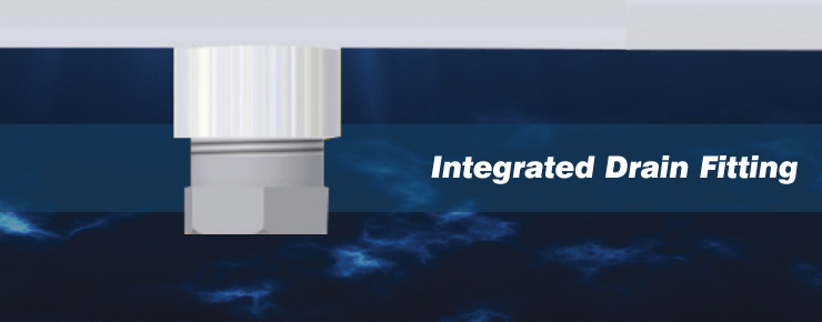 Integrated Drain Fitting