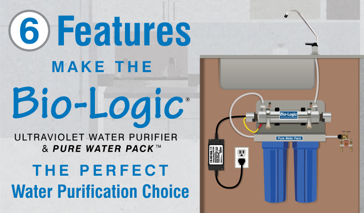 6 Features Make the Bio-Logic Pure Water Pack the Perfect Water Purification Choice