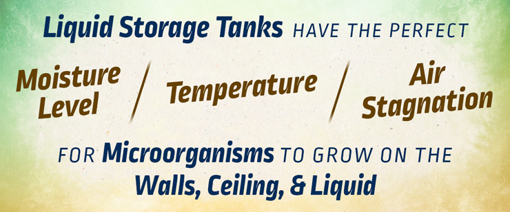Liquid Storage Tank Applications Sanitized by Germicidal Ultraviolet