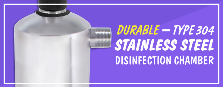 Durable Type304 Stainless Steel Disinfection Chamber