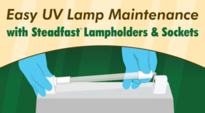 Easy UV Lamp Maintenance with Steadfast Lampholders and Sockets