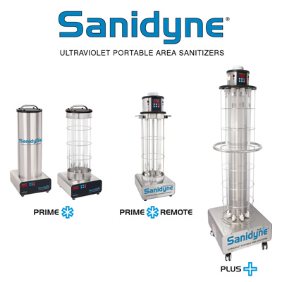 Atlantic Ultraviolet Corporation Announces Upgrades to the Sanidyne Ultraviolet Portable Area Sanitizer Line