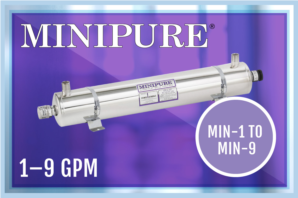MINIPURE: MIN-1 to MIN-9, 1–9GPM