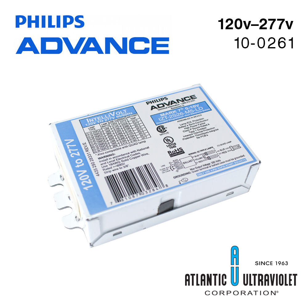 10-0261 – Philips Advance Ballast