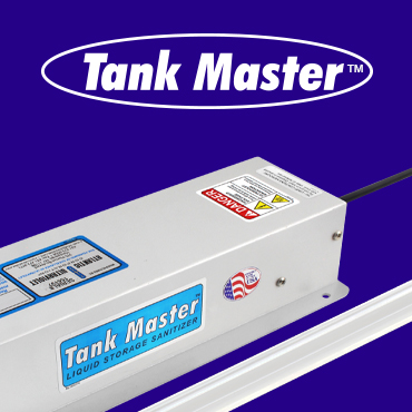 Tank Master UV Liquid Storage Tank Sanitizer shown at MJBizCon