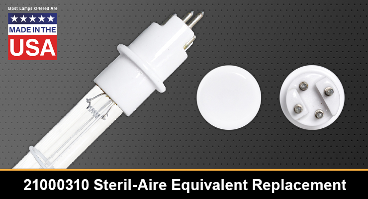 Steril-Aaire 21000310 Equivalent Replacement UV-C Lamp