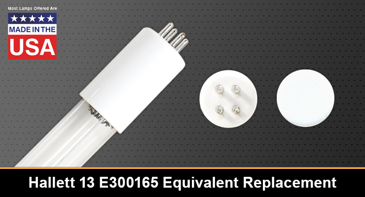 Hallett 13 (E300165) Equivalent Replacement UV-C Lamp