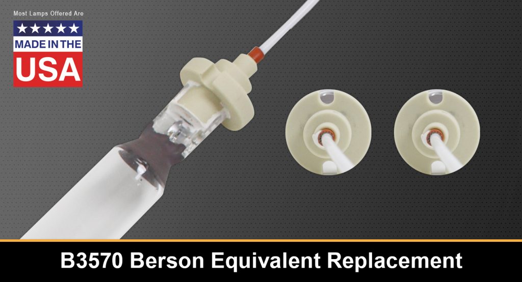 Berson 3570 Equivalent Replacement UV-C Lamp