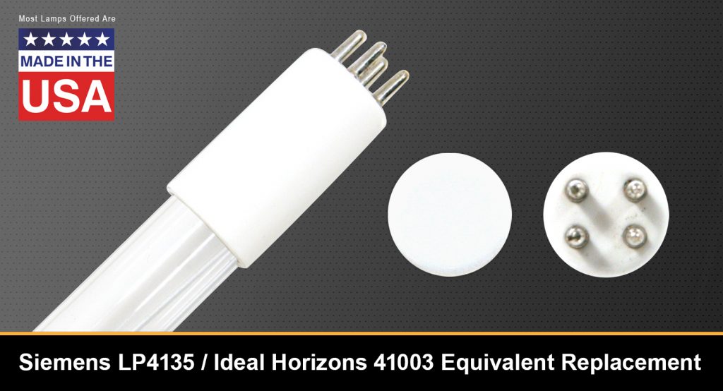 Siemens LP4135 and Ideal Horizons 41003 Equivalent Replacement UV-C Lamp